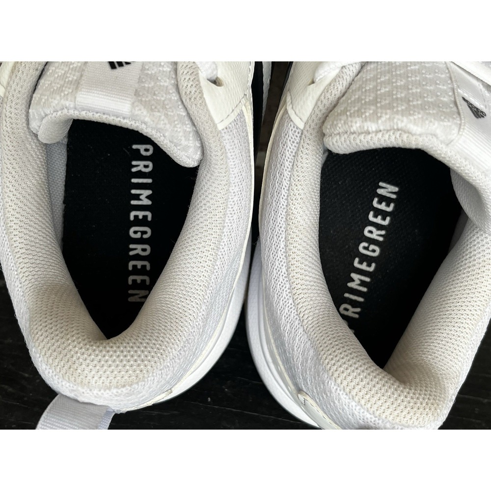 Adidas Women's Size 12 Ligra 7  Collegiate Sneakers White Black Volleyball - Picture 9 of 10